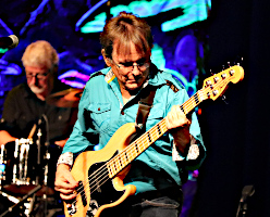 David Rook Goldflies playing Bass
